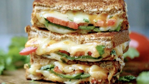 Southwestern Vegan Grilled Cheese
