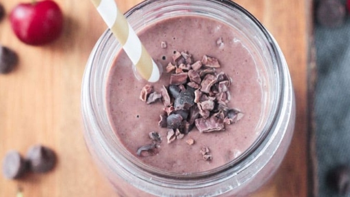 Cacao Nibs Cherry Smoothie